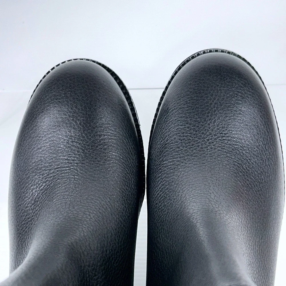 Cole Haan Size 9.5 N Narrow Black Leather Waterproof Boots NEW ZeroGrand $279‎
